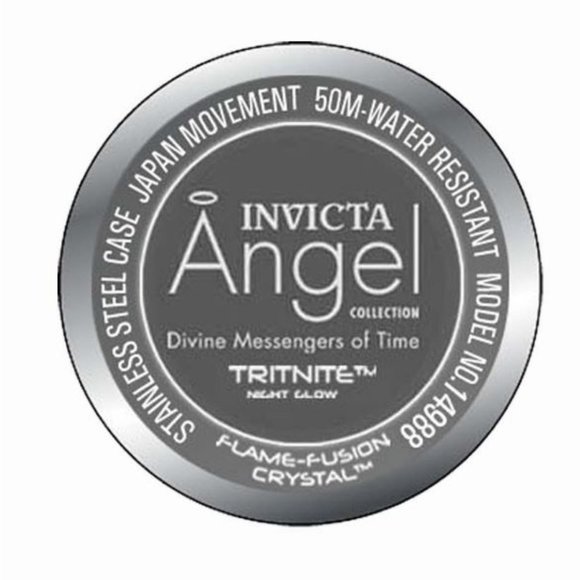 Invitica Lady Angel Special Edition Quartz Wristwatch 5 Piece Set - Picture 2 of 4